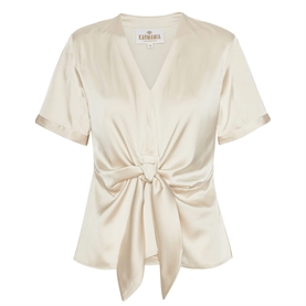 Karmamia Blair Bluse, Semi Rich Porcelain